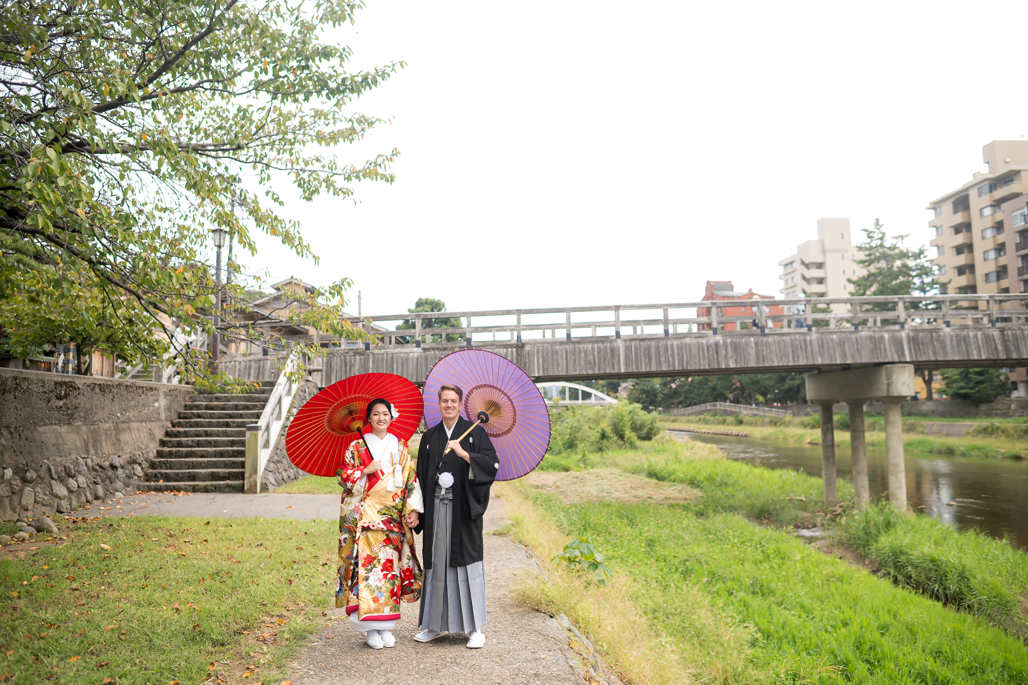 金沢で叶える神社婚　～ひがし茶屋街でのロケーション撮影～