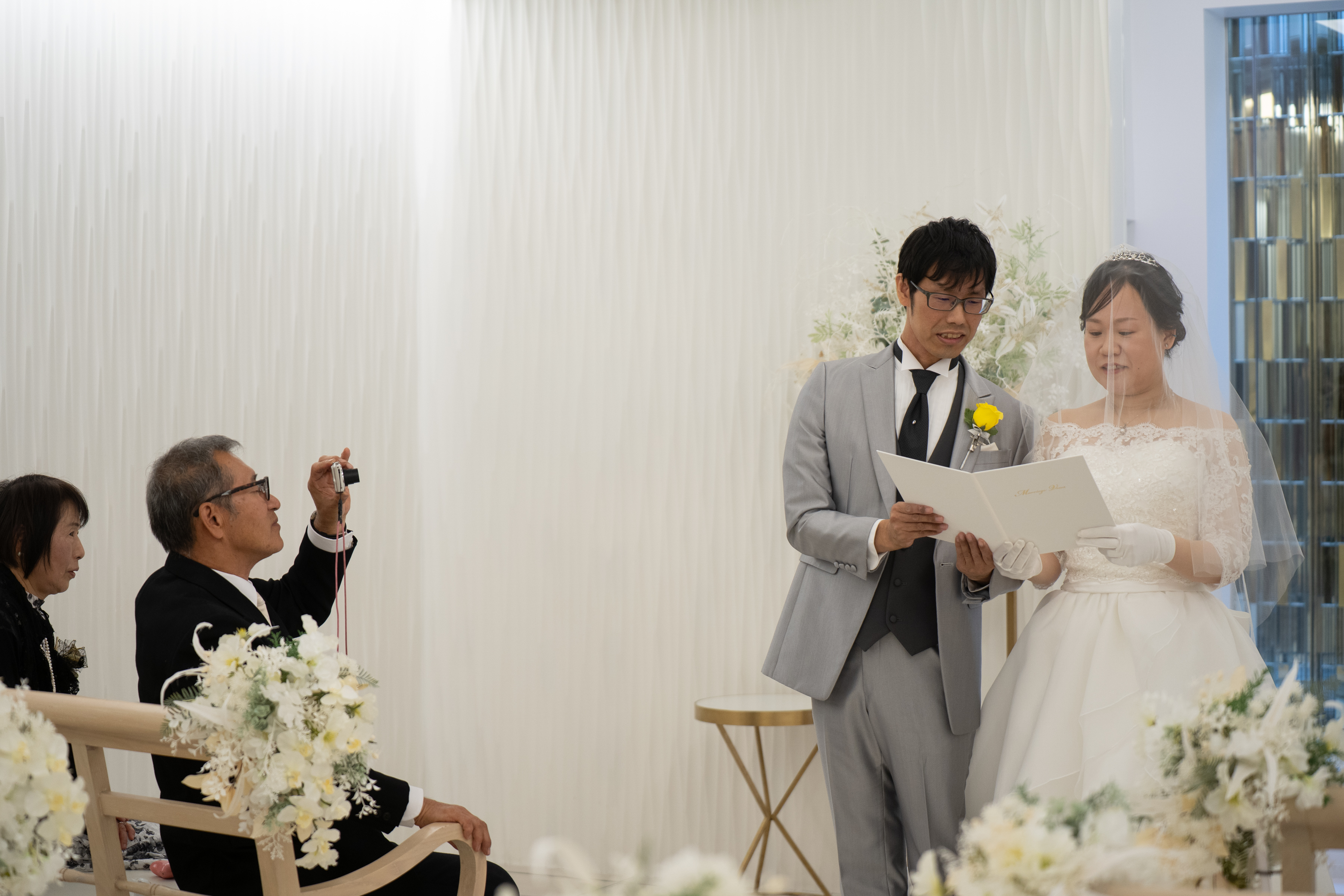 ご家族だけで全員参加型の結婚式