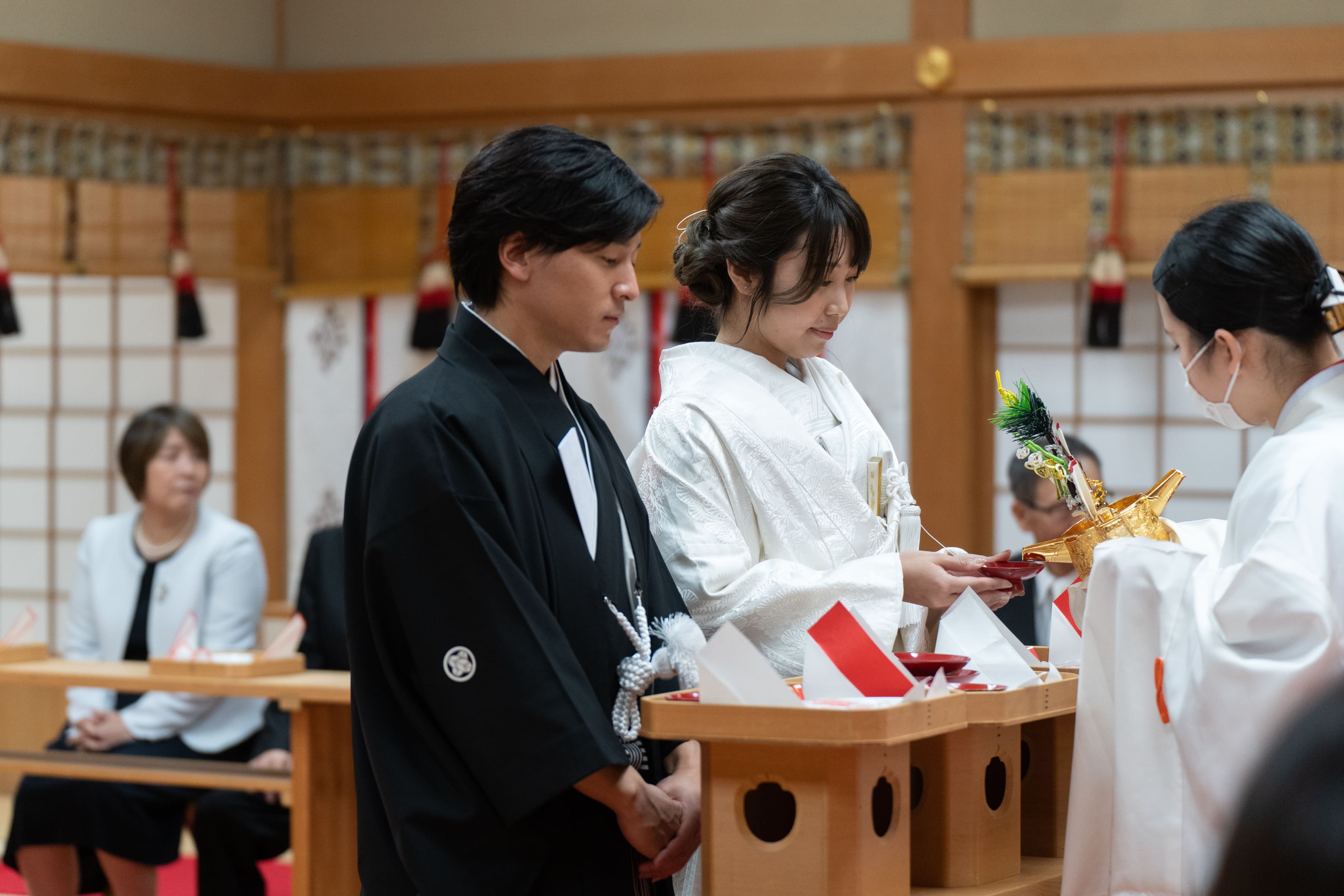 白山比咩神社での挙式＆東急ホテルでの披露宴Ｐａｒｔｙ　Ｐａｒｔ１