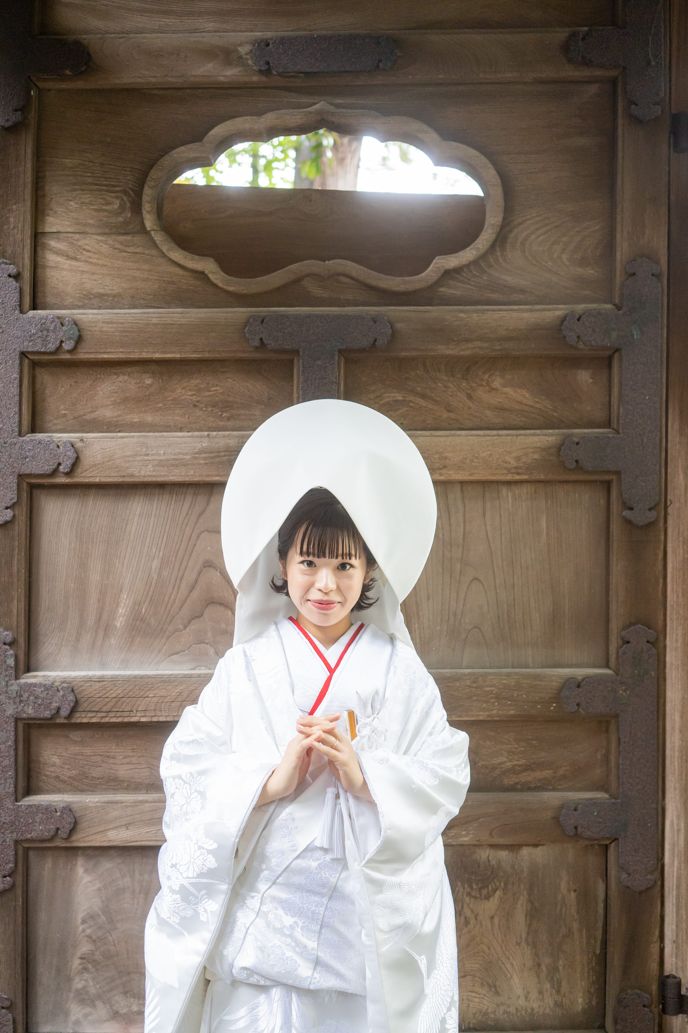 尾山神社での和装結婚式♪①