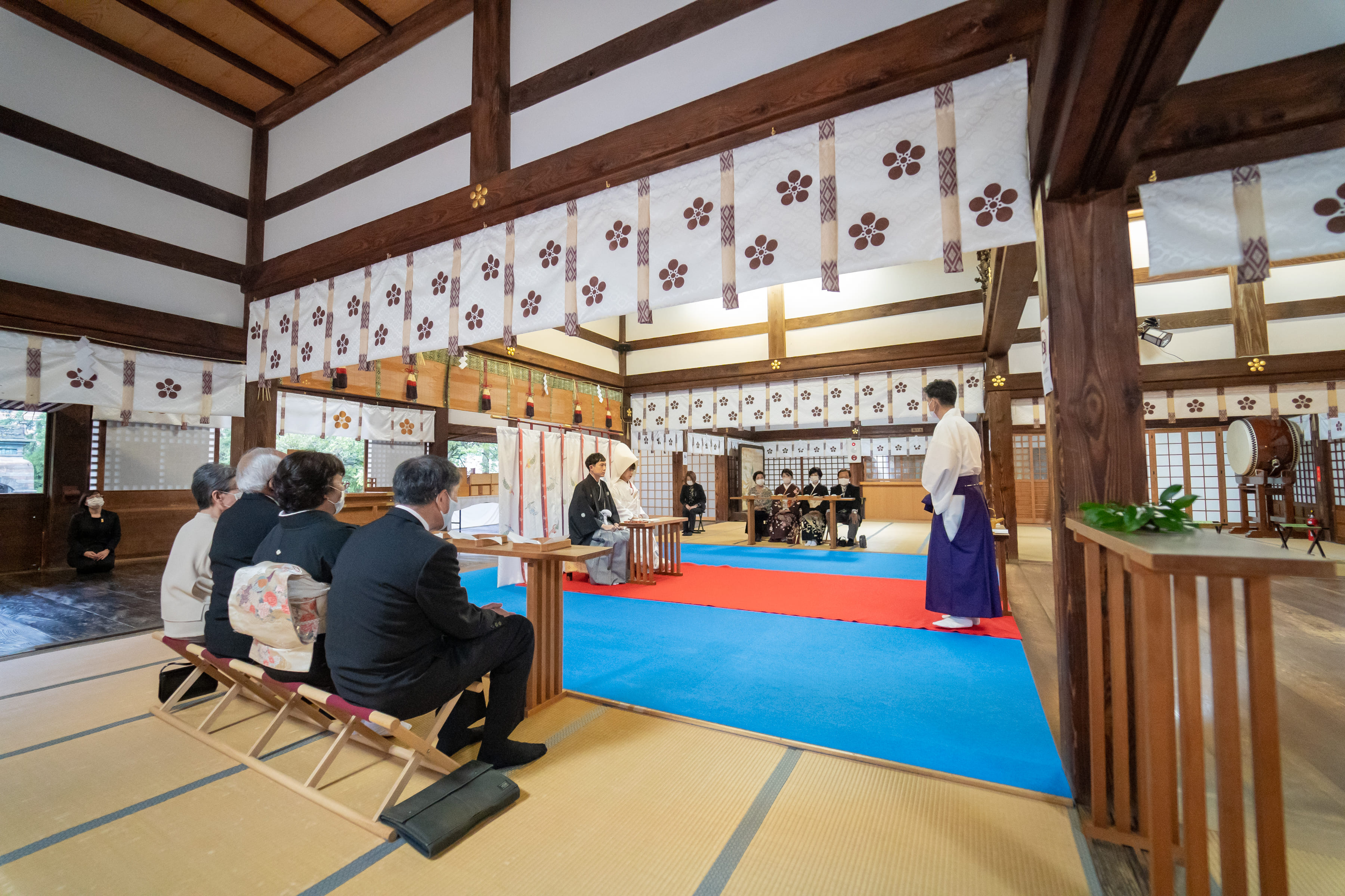 尾山神社での和装結婚式♪②