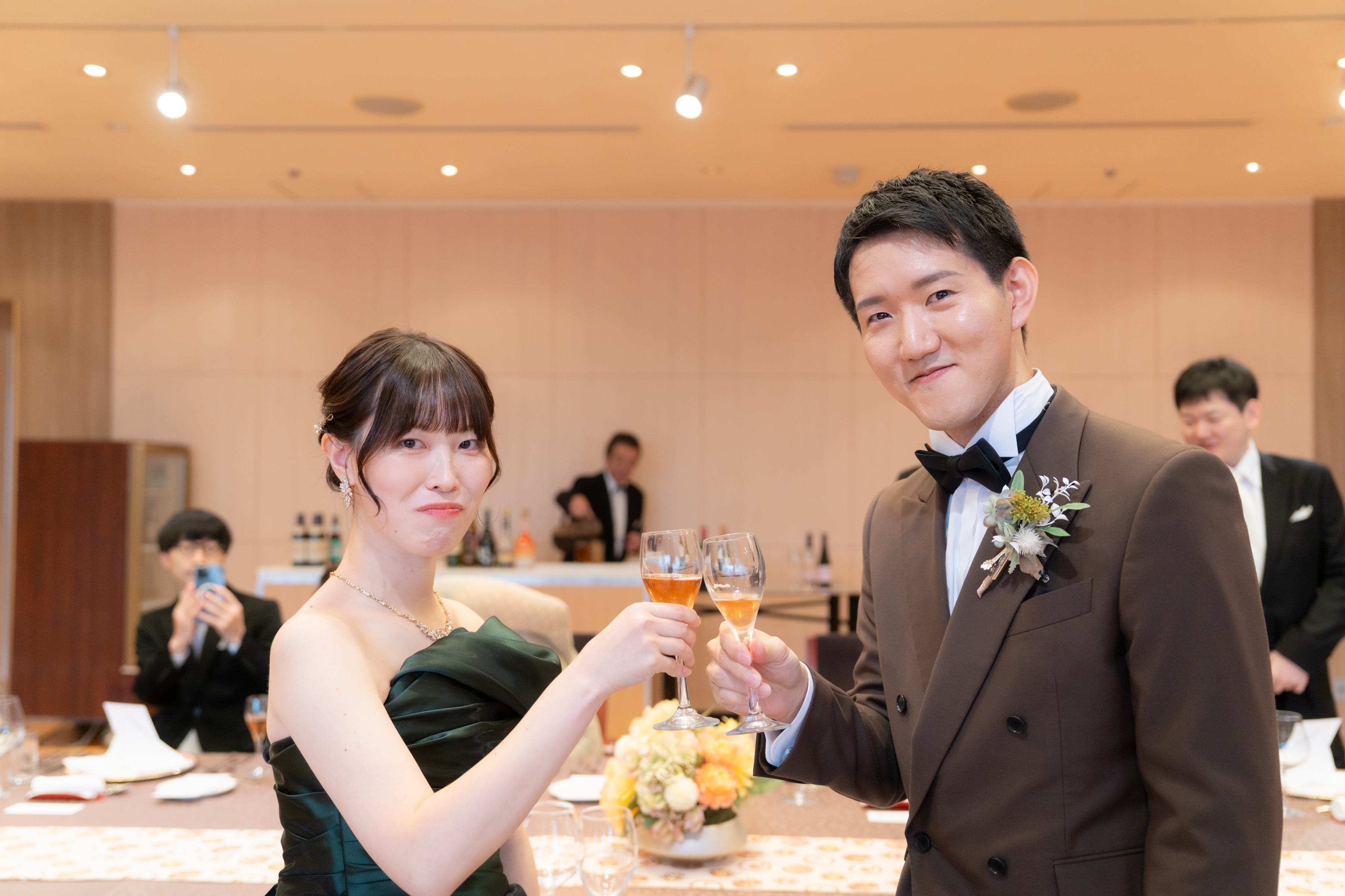 家族だけで温かな結婚式~会食~