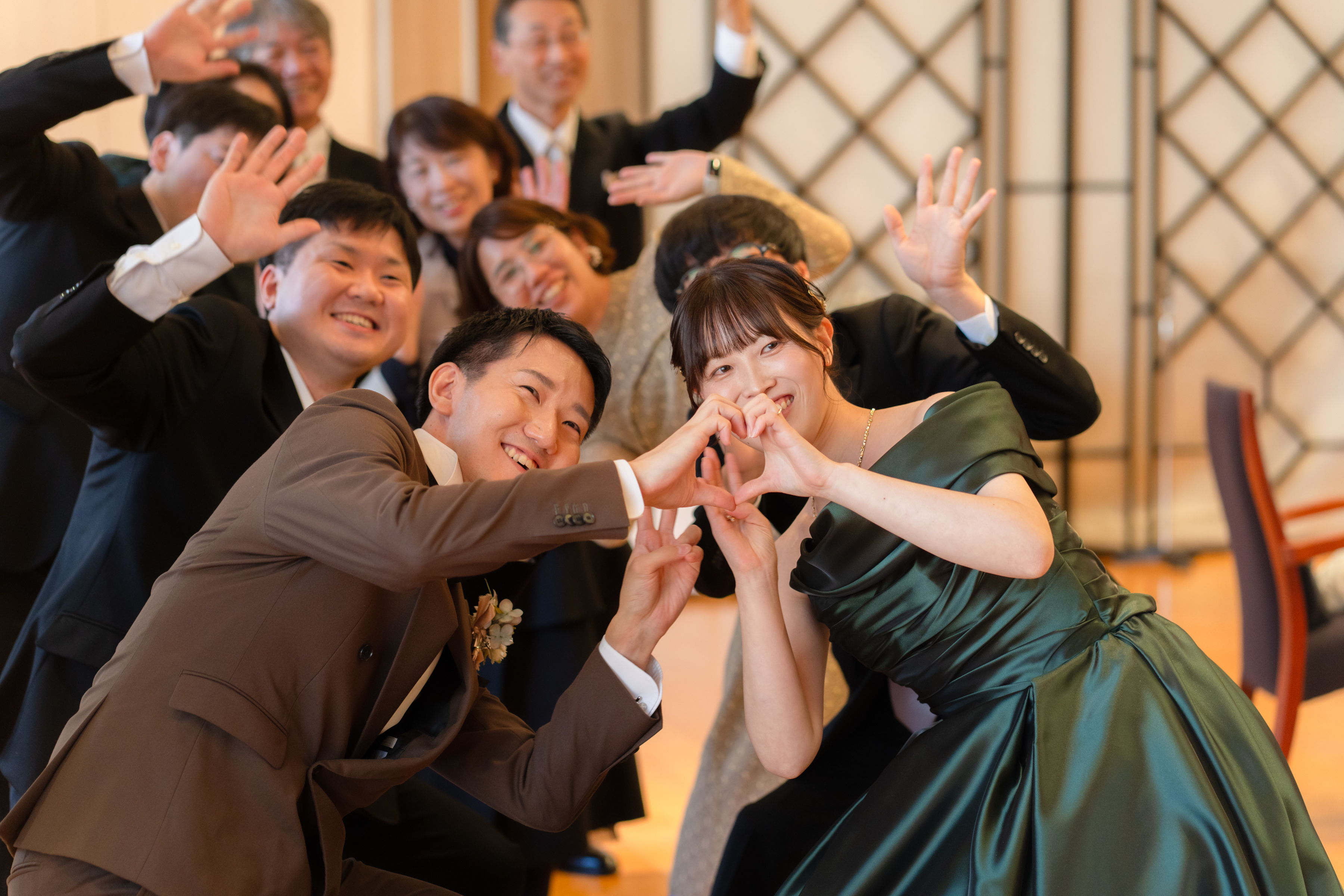 家族だけで温かな結婚式~会食~