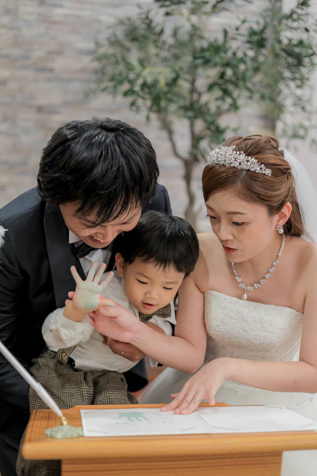 ニューウェルシティ宮崎で家族挙式💕