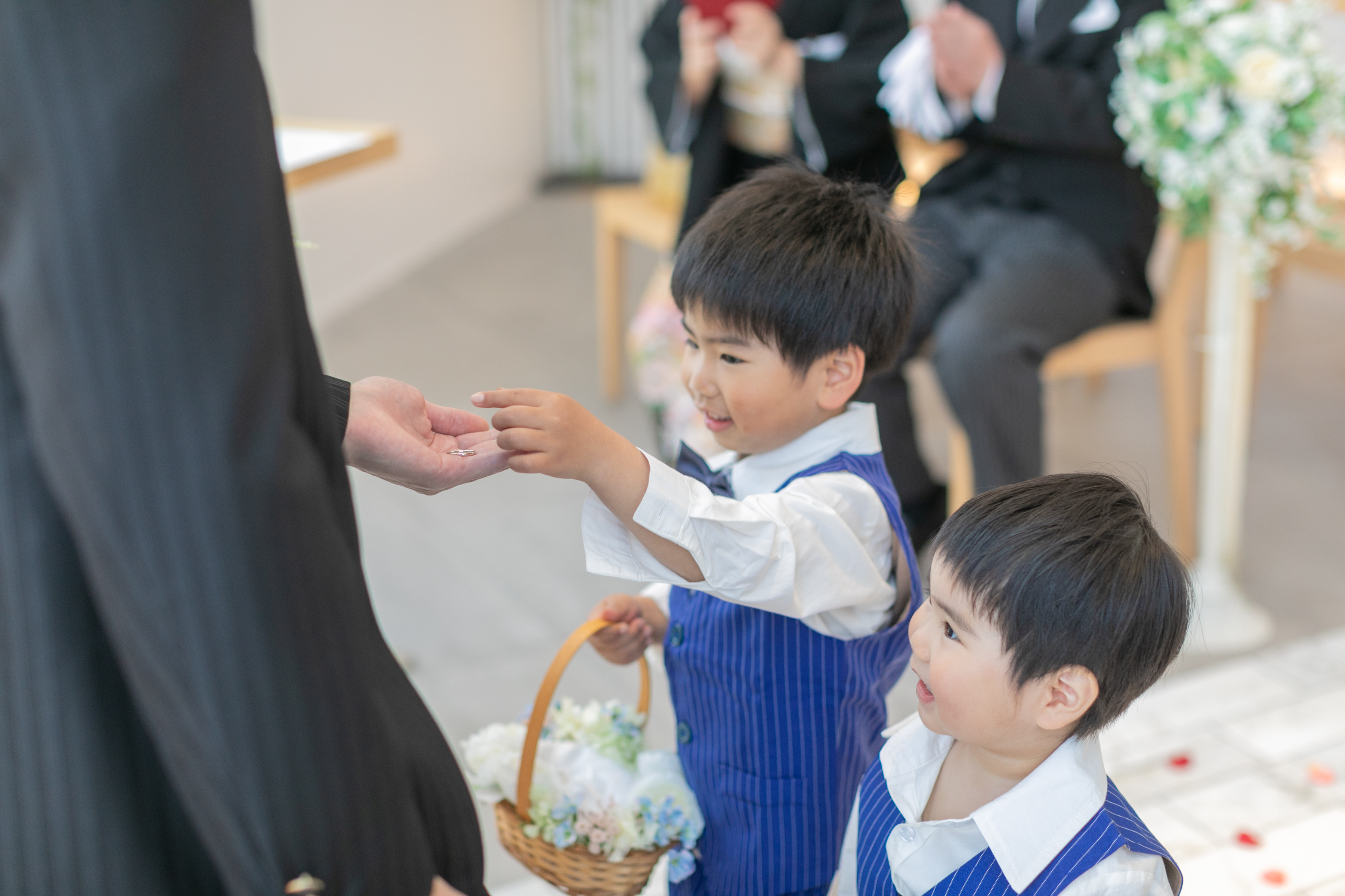 ★お子様が活躍する挙式★
