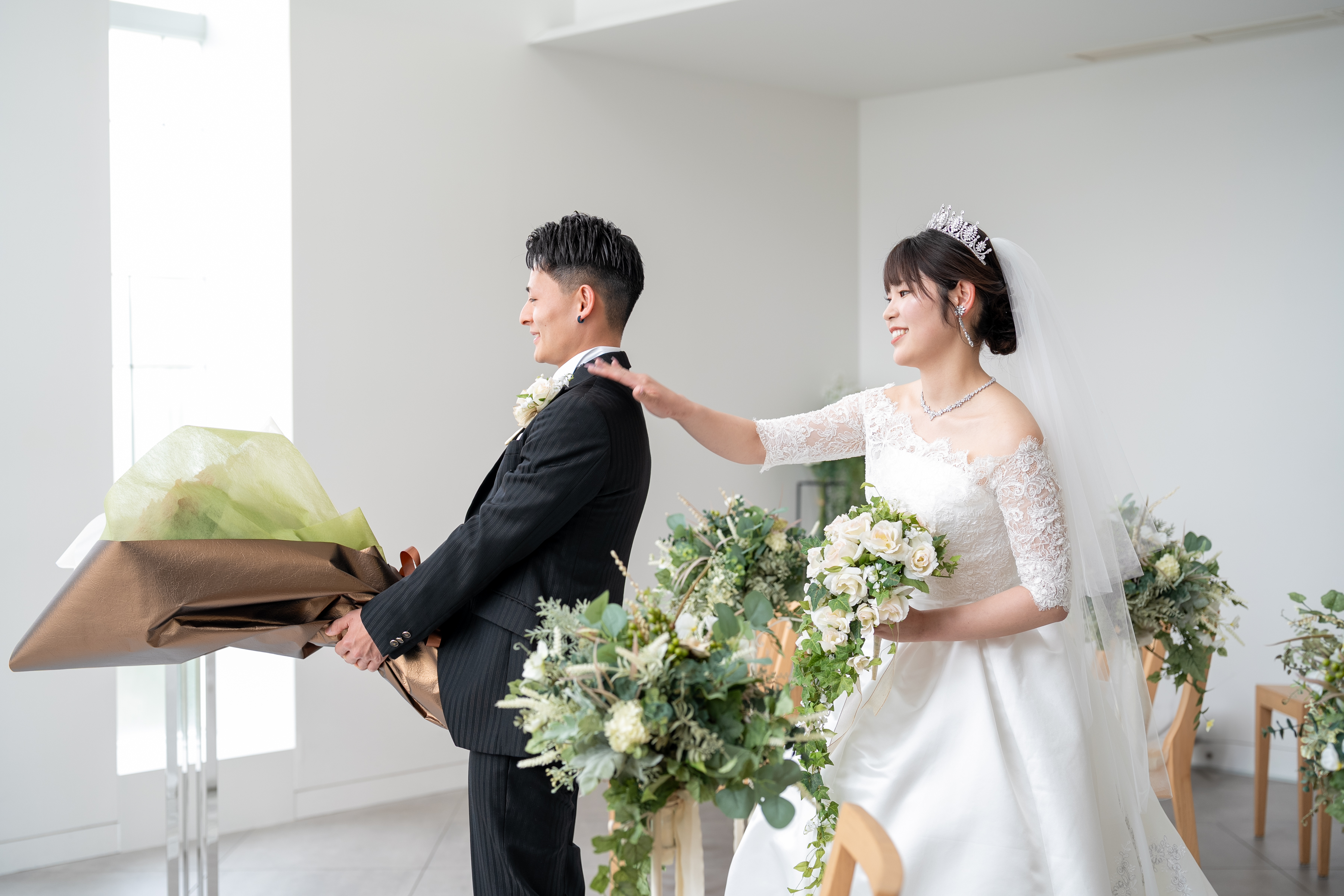 はじめて、花嫁さまに会う瞬間