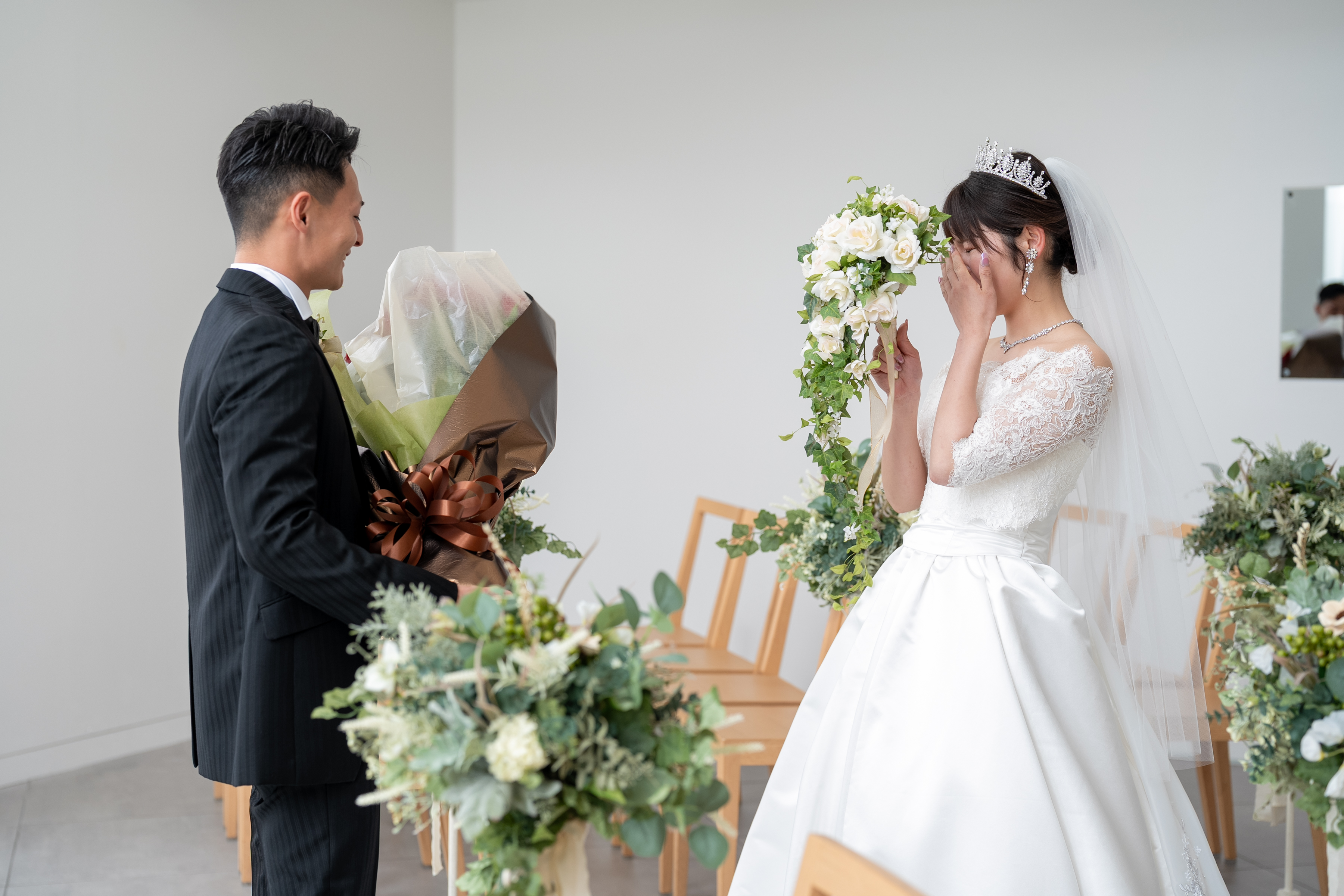 はじめて、花嫁さまに会う瞬間