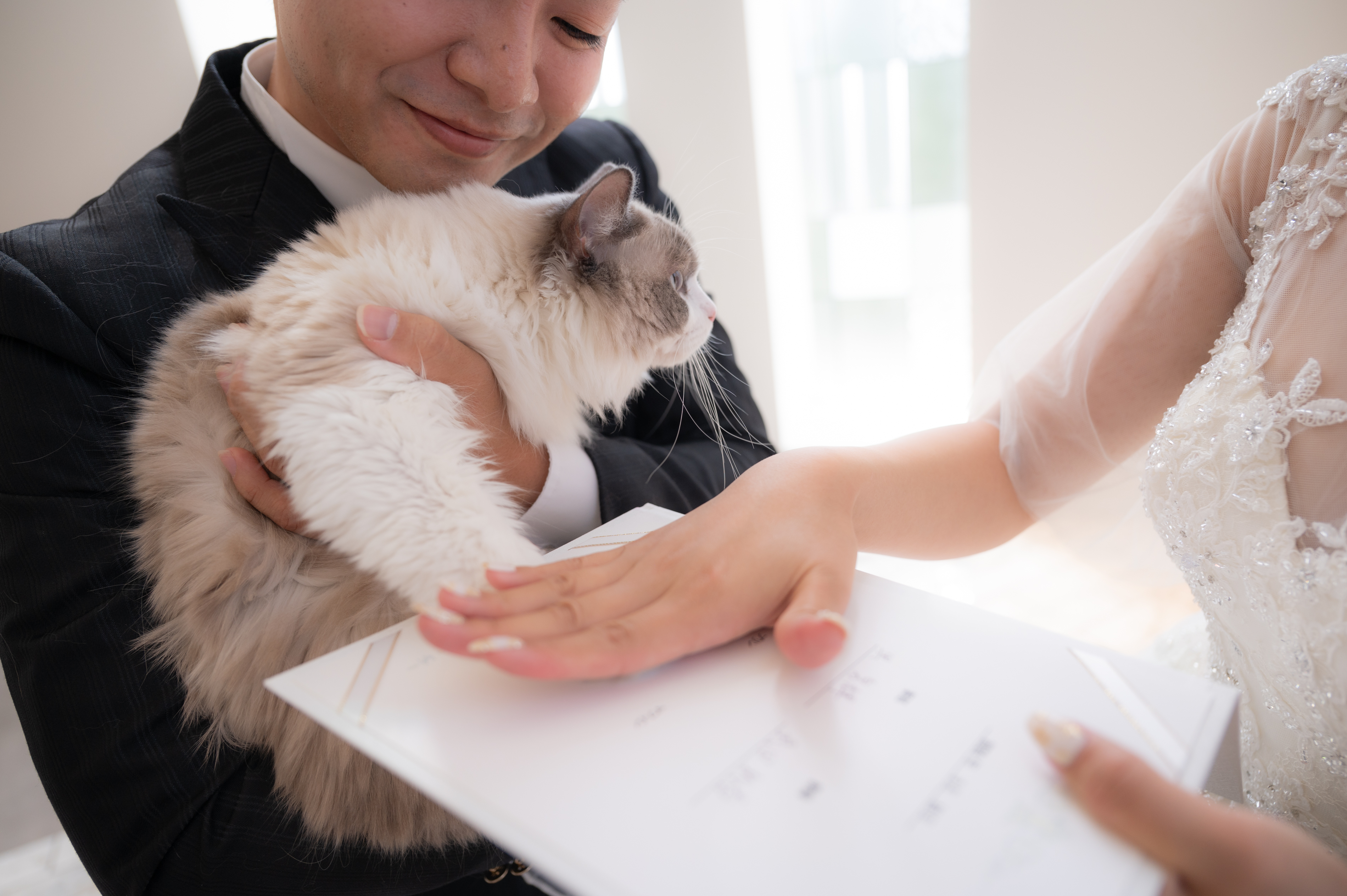 大切なペットと一緒に過ごす挙式