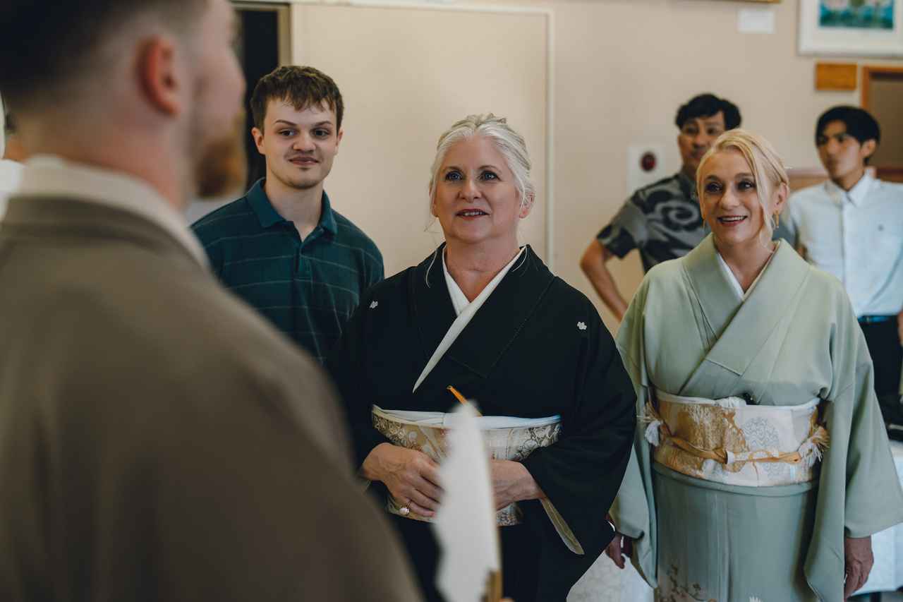 アメリカ×日本カップル♪神前式の裏側のぞき見?【挙式編】