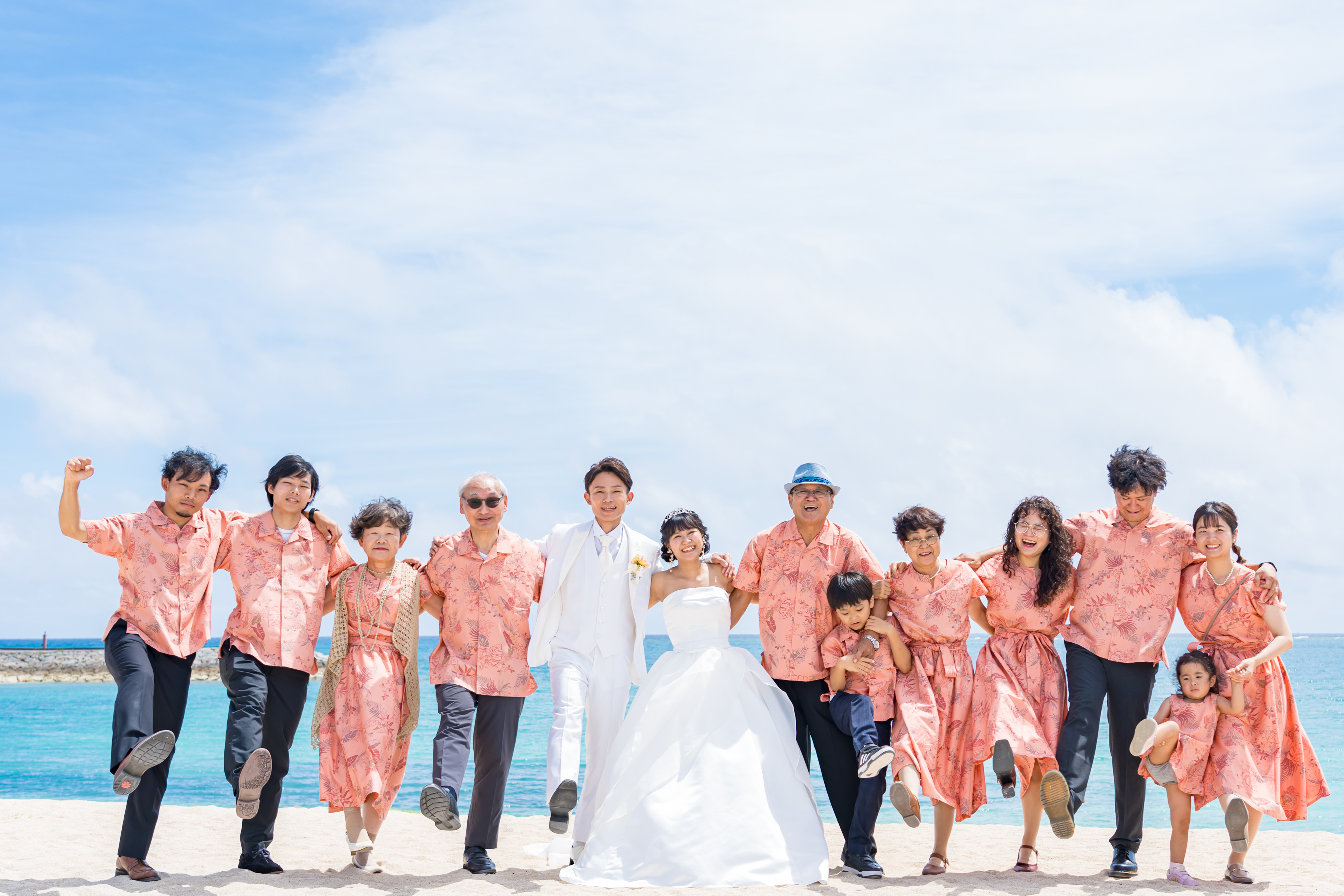 沖縄らしい家族婚＊