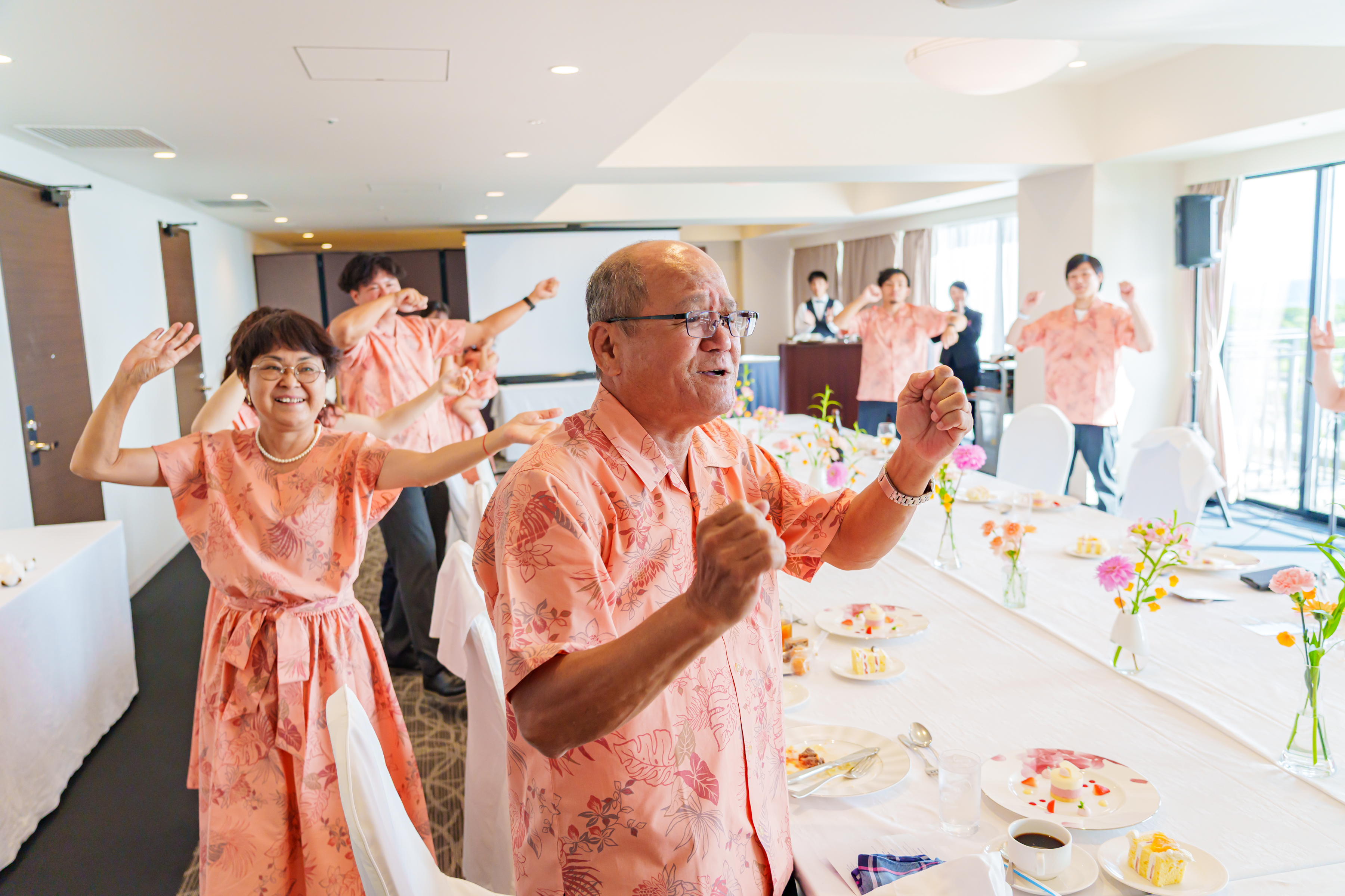 沖縄らしい家族婚＊