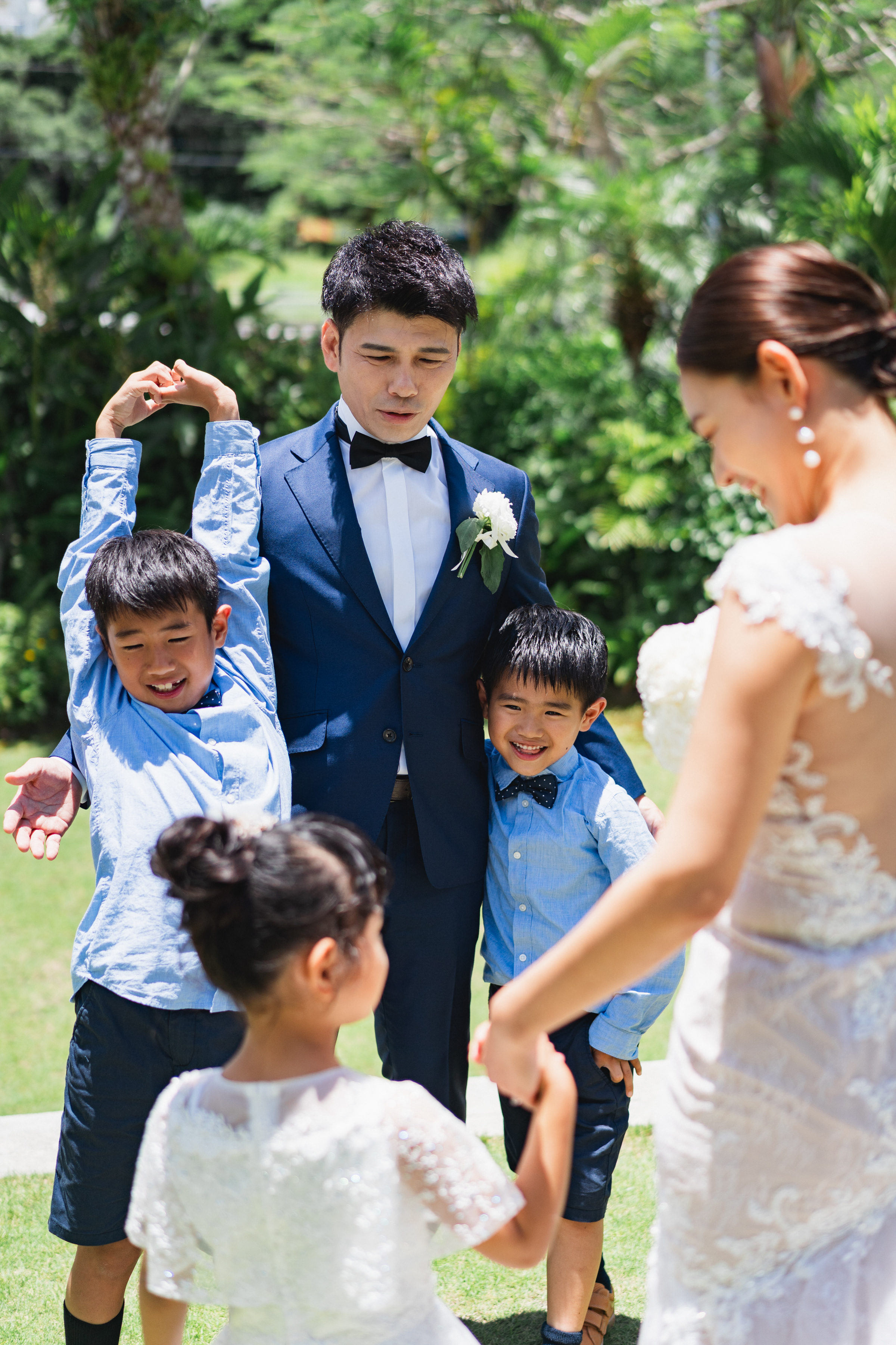お子様と一緒♡にぎやかに迎える誓いの日