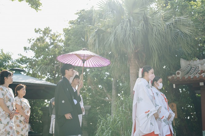 伝統ある神社　波上宮で叶える結婚式