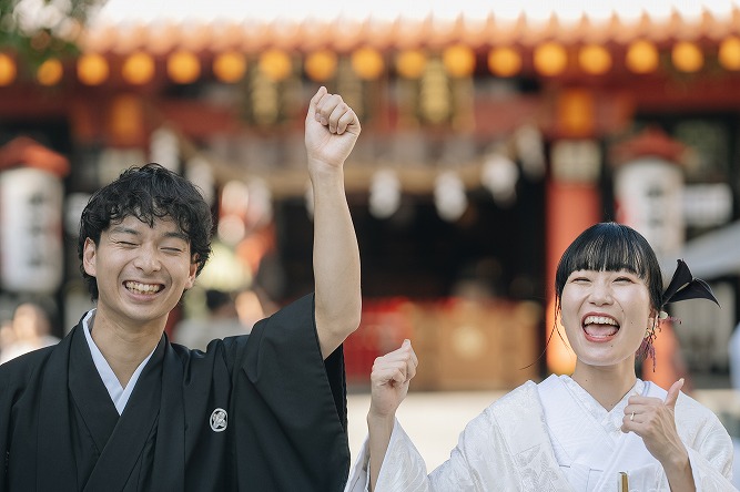 伝統ある神社　波上宮で叶える結婚式