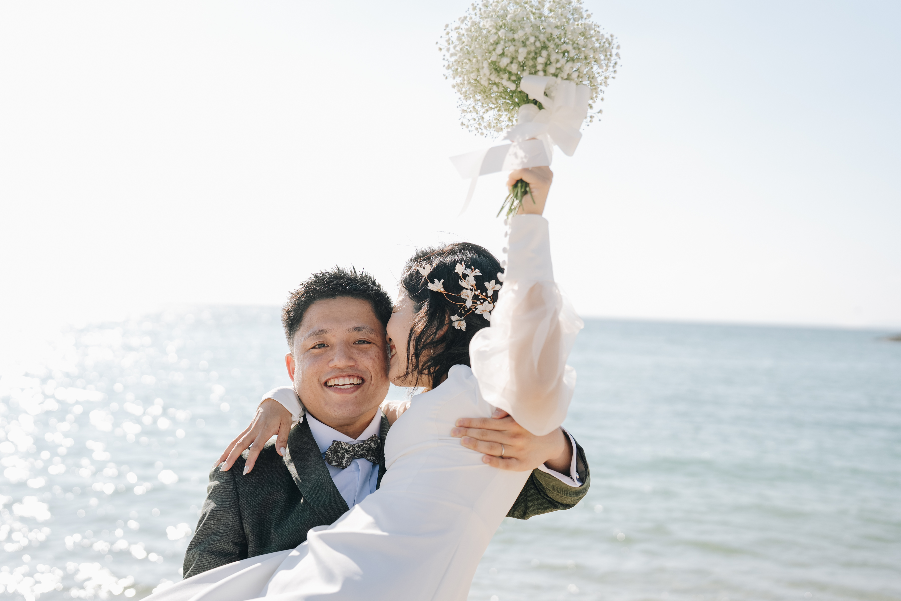 挙式の前に、家族の特別な時間。絆を感じるファミリーフォト