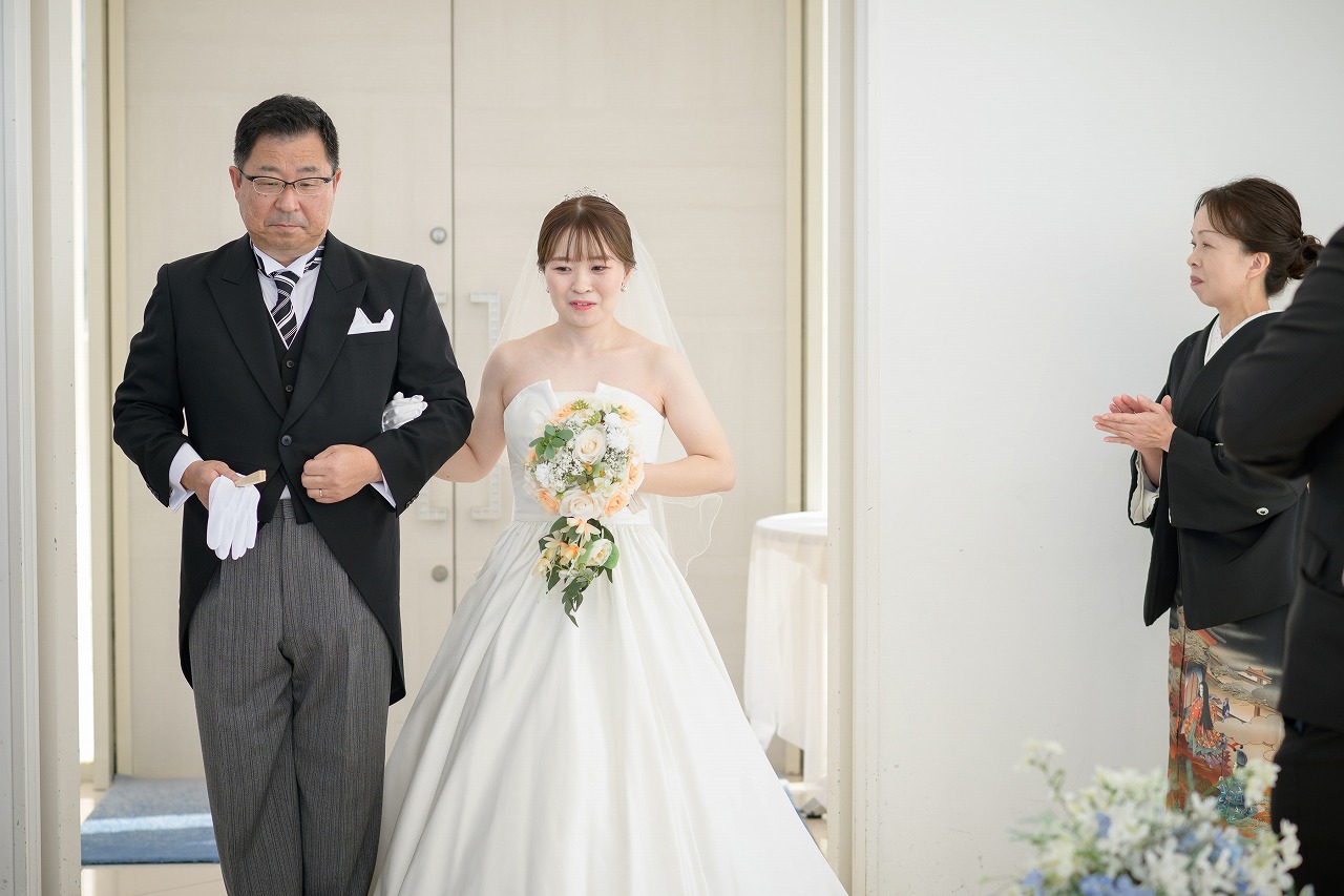 笑顔いっぱいの結婚式~パート①挙式編~