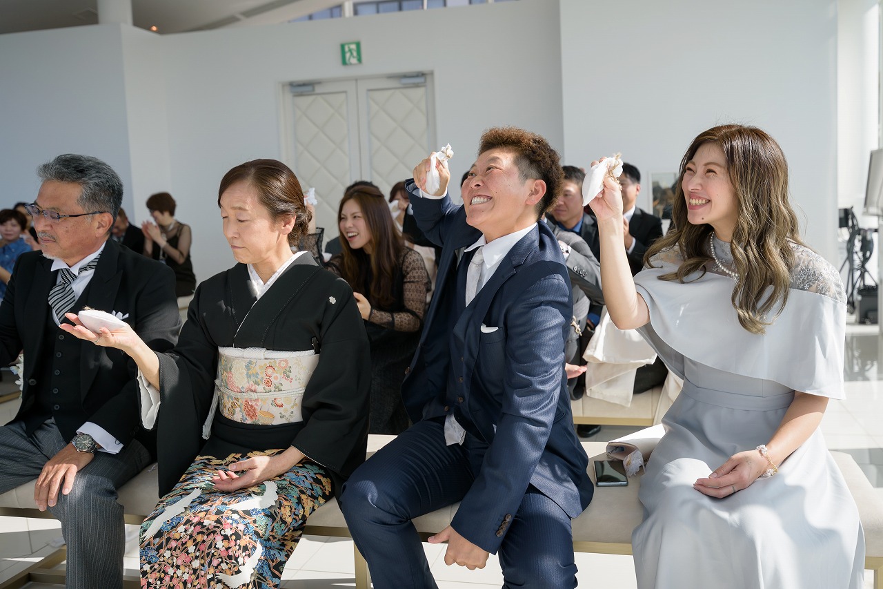 笑顔いっぱいの結婚式~パート①挙式編~
