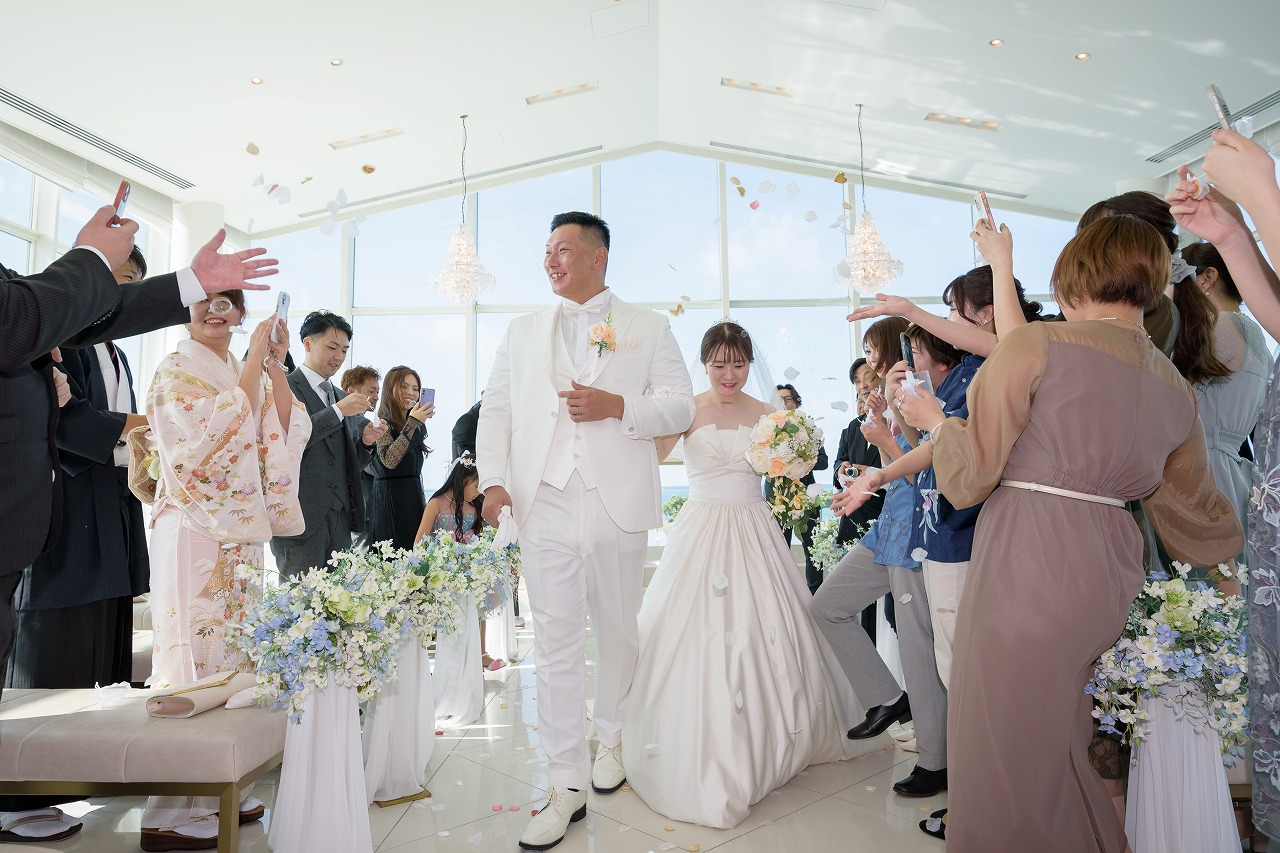 笑顔いっぱいの結婚式~パート①挙式編~