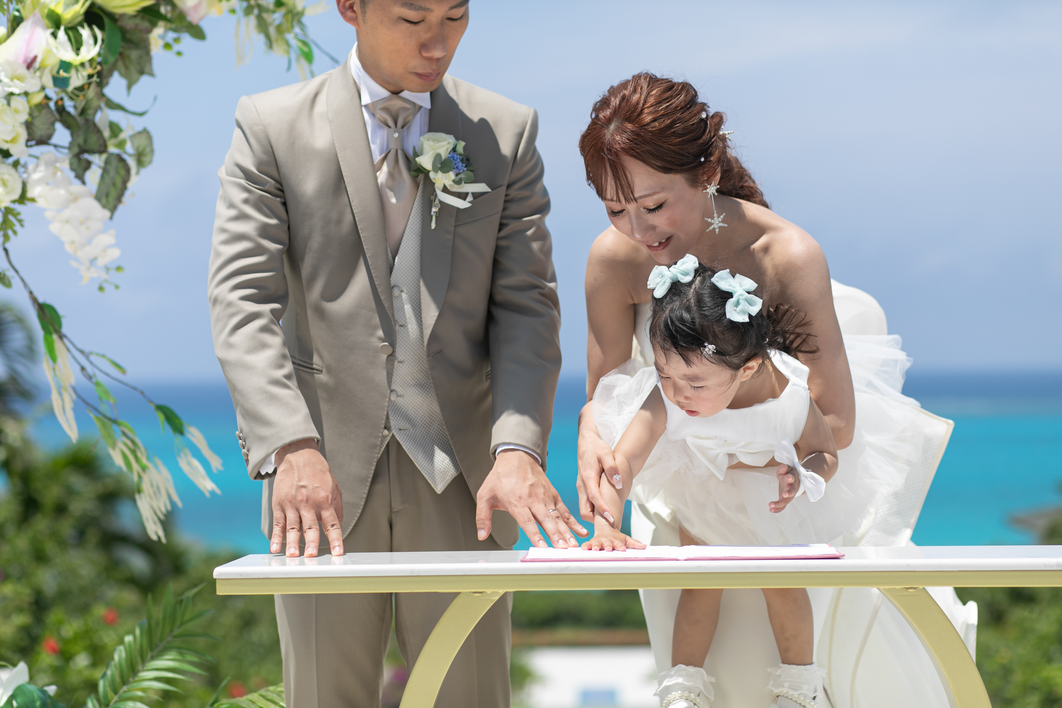 新郎さんから新婦さんへドキドキのサプライズ♪
