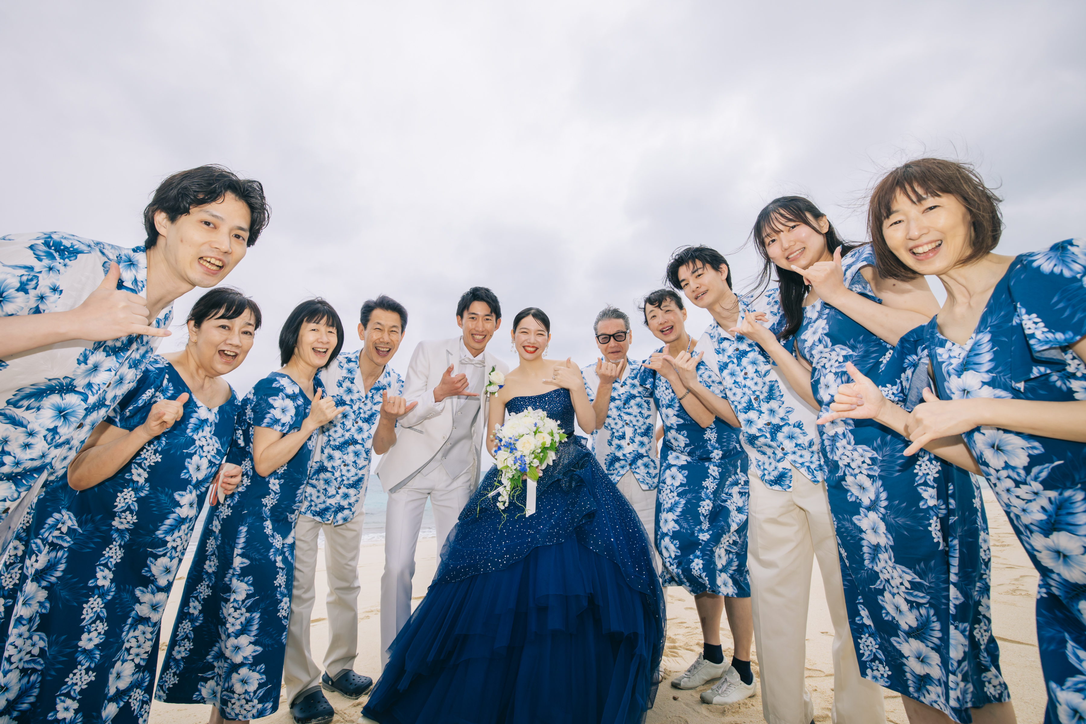 ダッフィー＆シェリーメイも大活躍！家族に囲まれた笑顔満開ウエディング