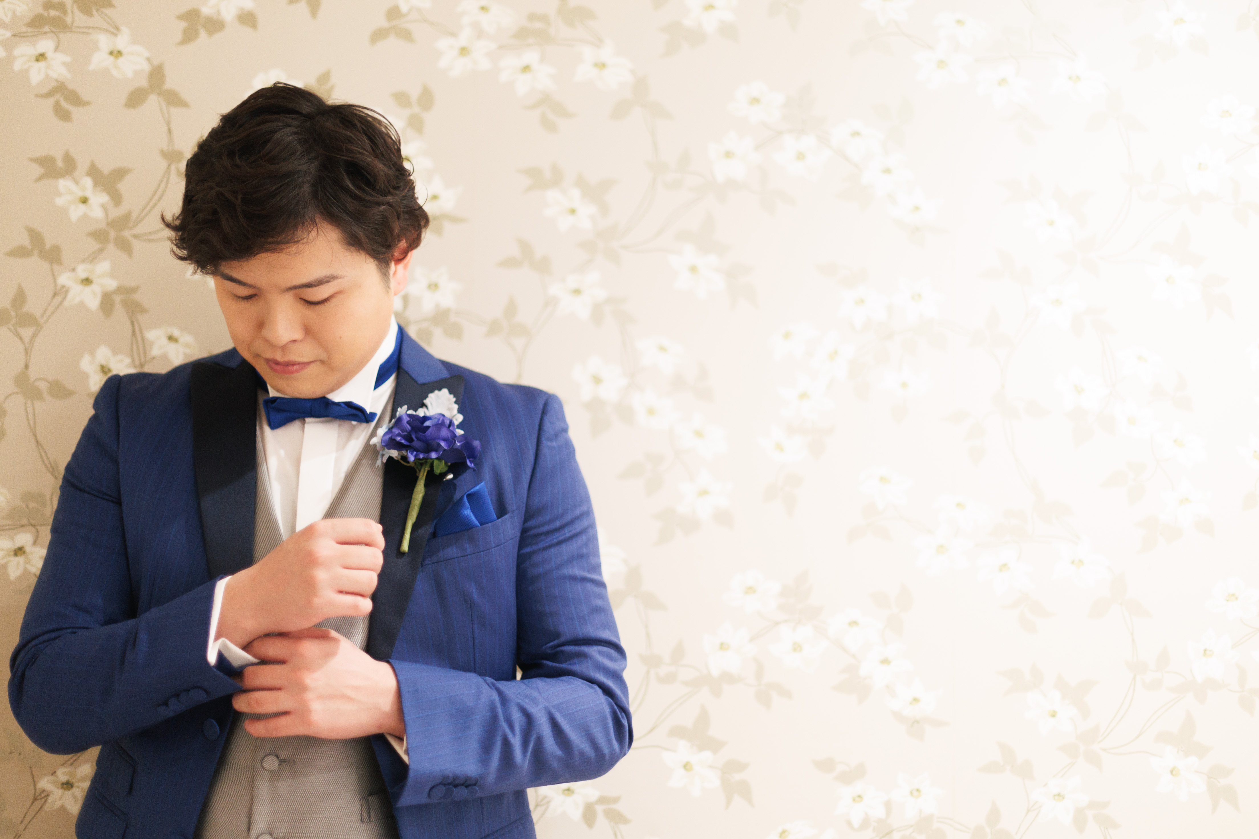 ペットと新郎新婦お二人だけの結婚式をご紹介?(メイクシーン~挙式前)