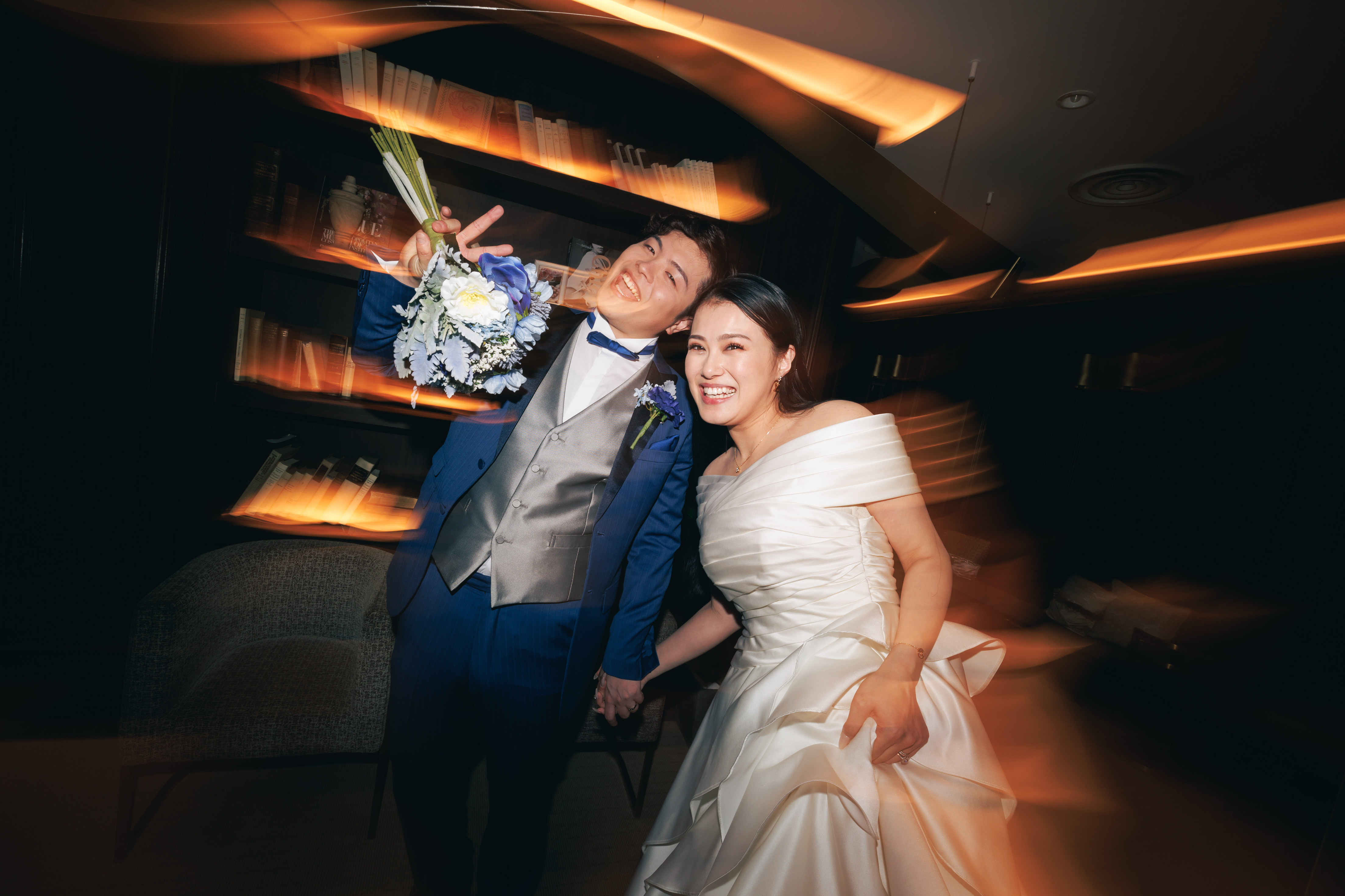 ペットと新郎新婦お二人だけの結婚式をご紹介?(挙式後・アフタースナップ撮影)