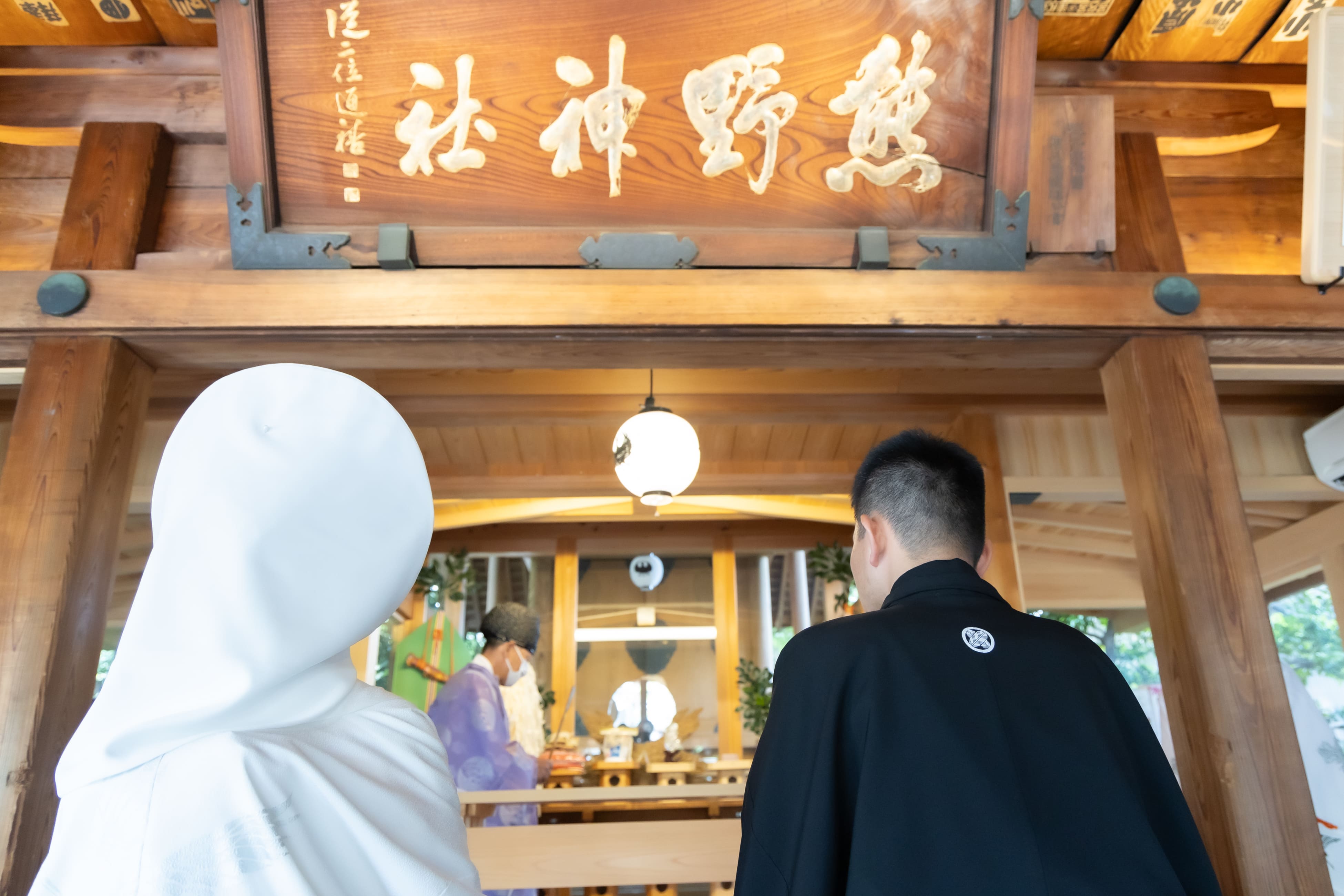 川越熊野神社でのご結婚式♪
