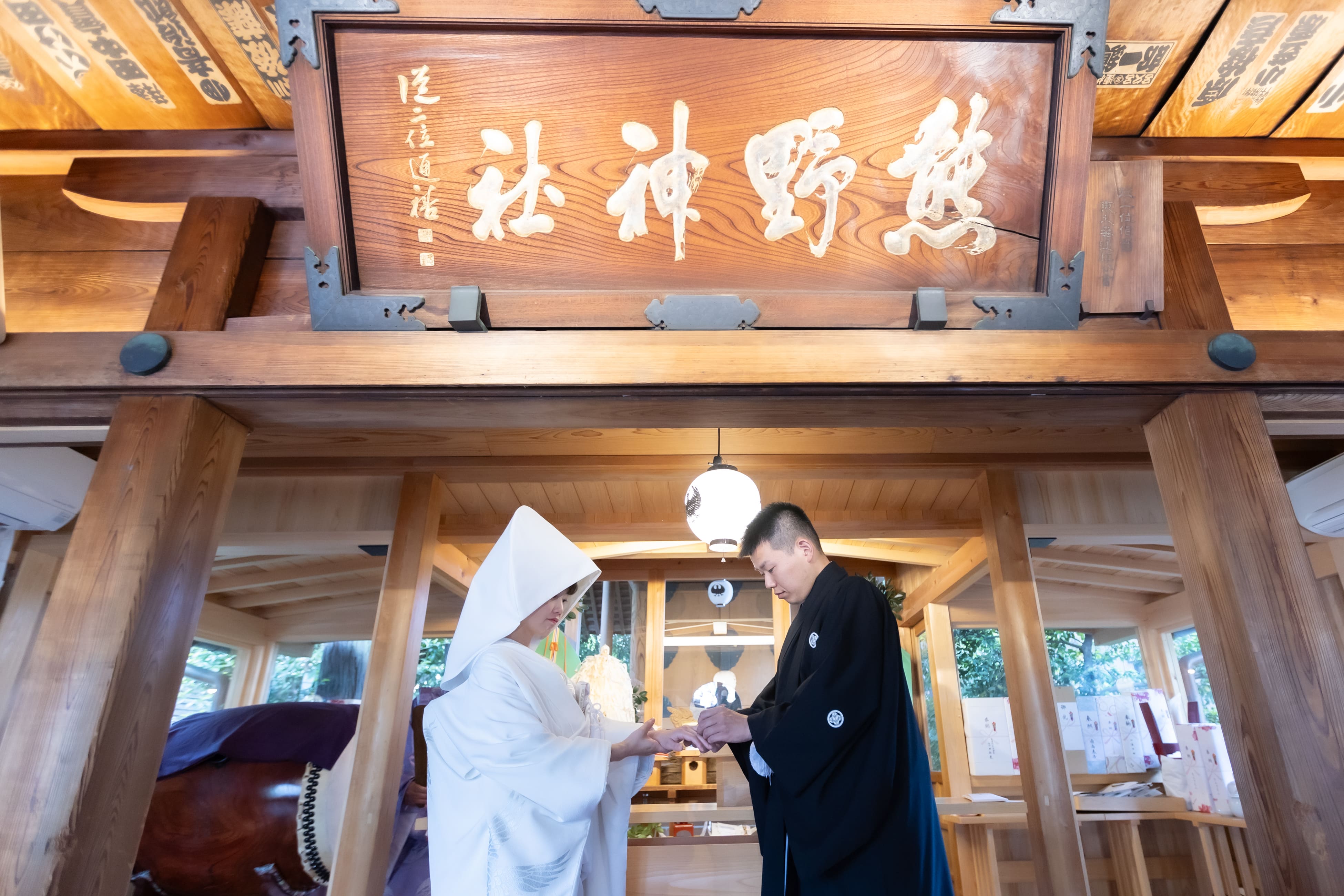 川越熊野神社でのご結婚式♪