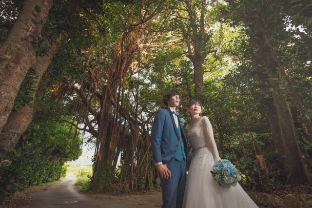 美ら海水族館を貸切！？夢に見た結婚式♡