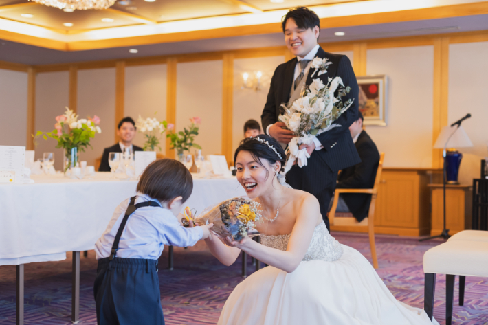 岡山チャペル　挙式レポート　Part.122【　岡山和婚　】～プラザホテル会食　ver～