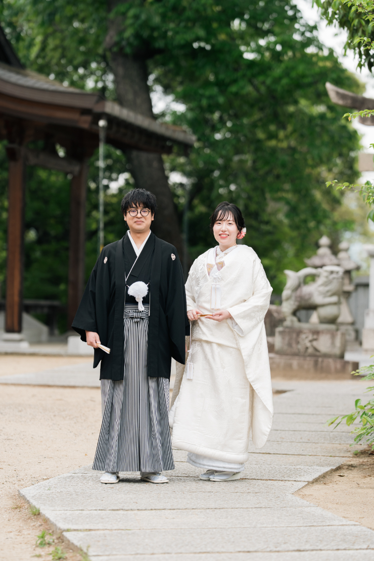 小婚の和婚⛩️🗾　～in阿知神社～