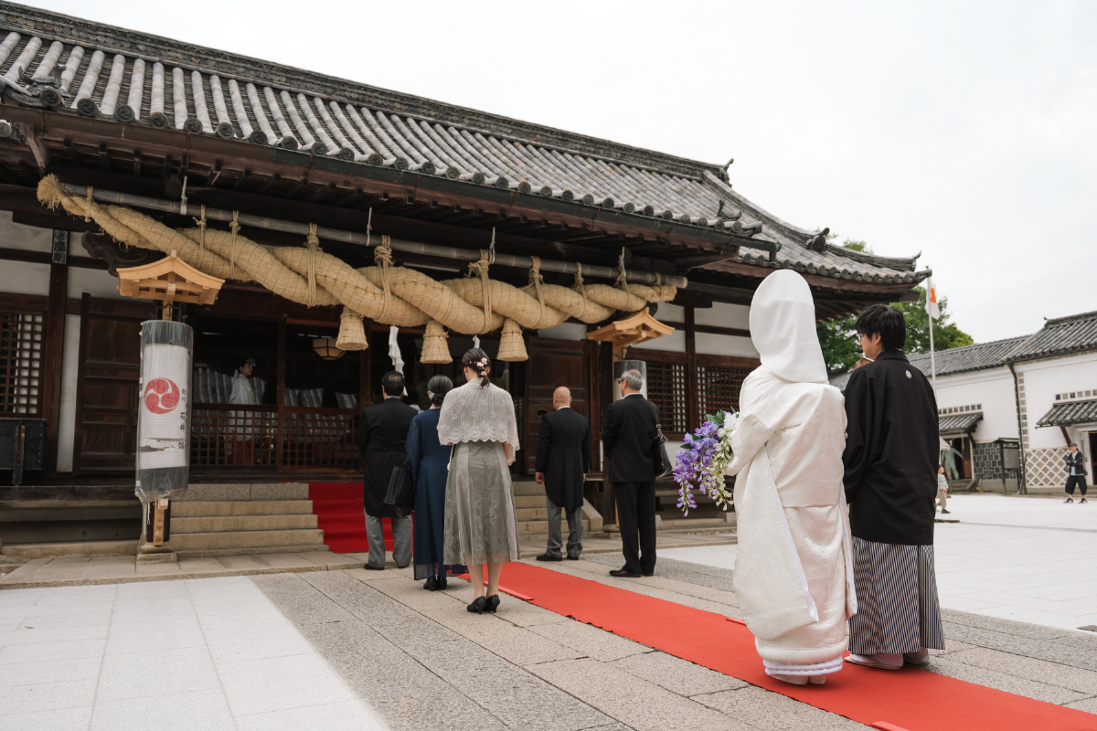 神社で結婚式　憧れを叶える和婚