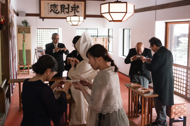阿智神社でのご結婚式