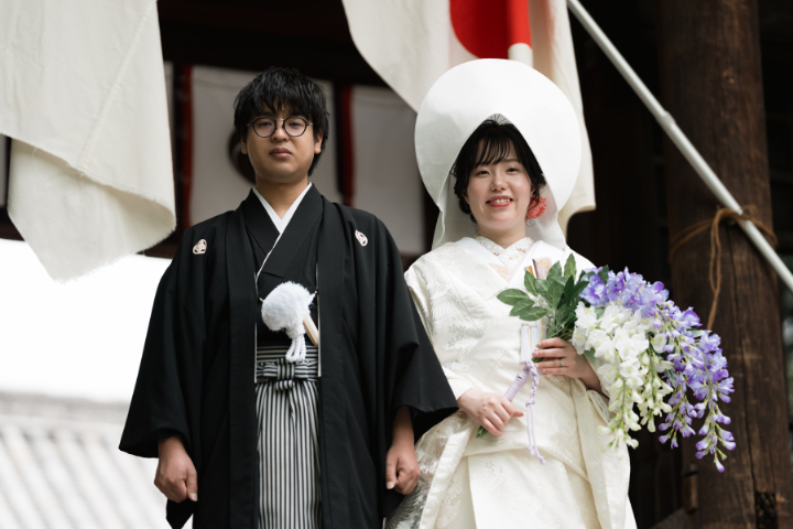 阿智神社でのご結婚式