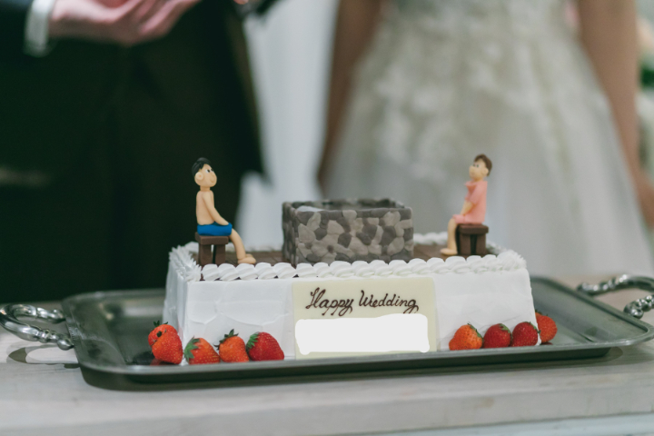 “サウナ”がテーマの結婚式!?