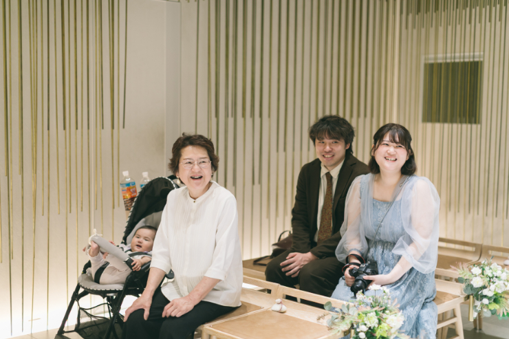 ご家族に見守られながらかけがえのない一日✨