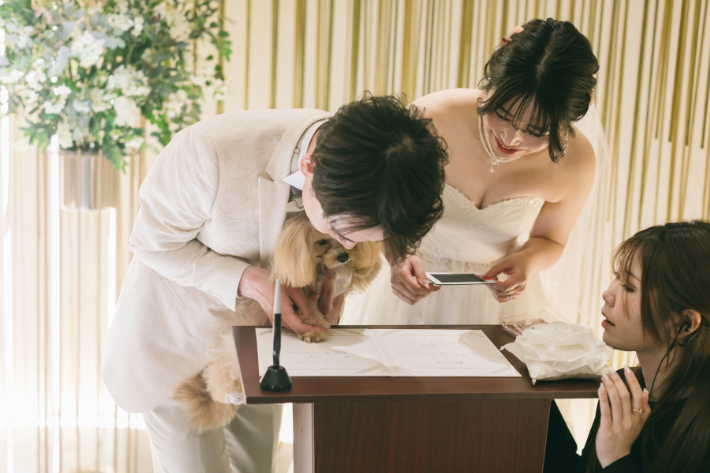 「愛犬と一緒にが叶う」結婚式 part.2