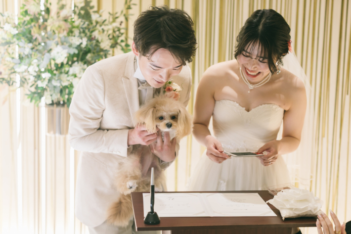「愛犬と一緒にが叶う」結婚式 part.2