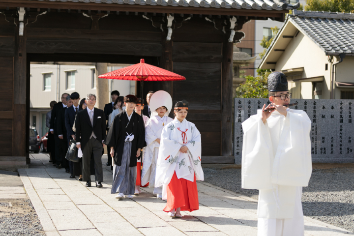 【 和婚 】岡山神社挙式