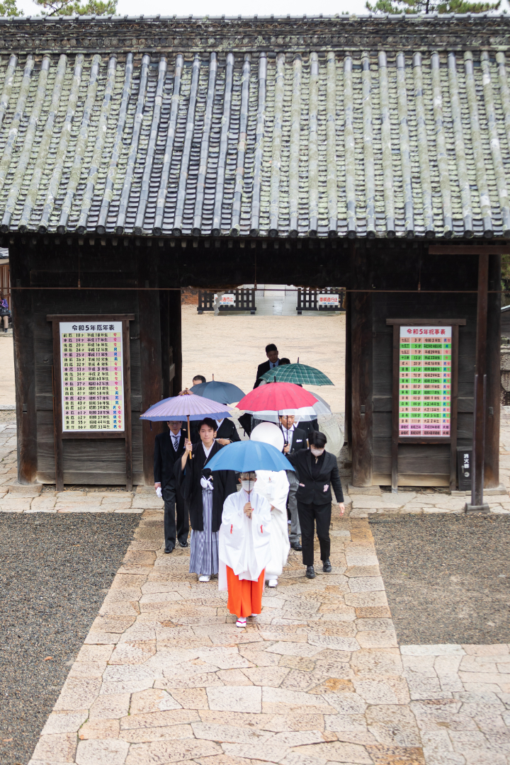 吉備津彦神社 挙式⛩
