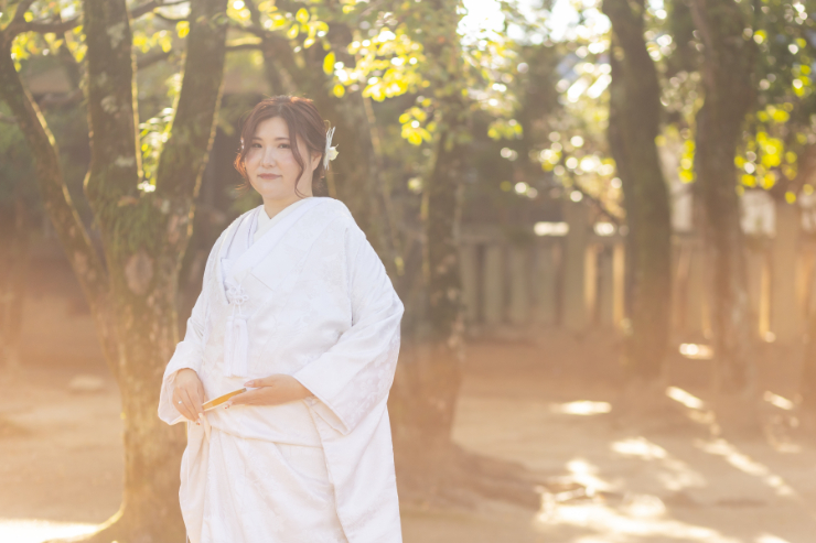 日本の伝統美を感じる。宗忠神社で叶える和婚🎍