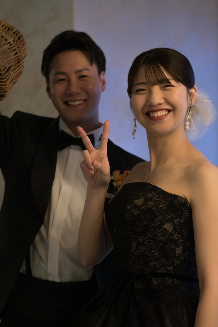 お見送り時にサプライズドレスチェンジ🌹