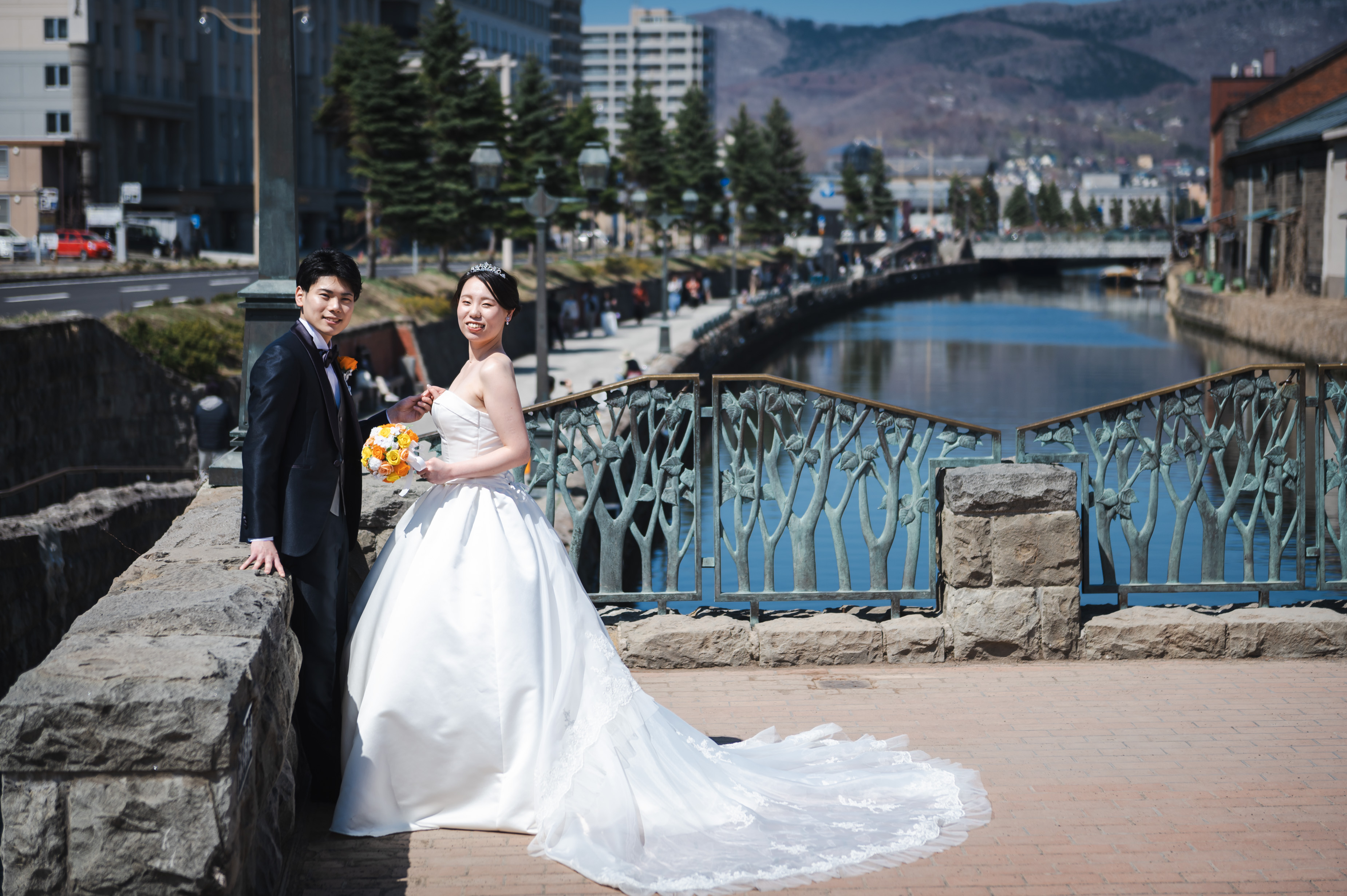 【まだ間に合います♡】夏の小樽チャペルでのご結婚式と小樽運河での美しいロケーション撮影!!