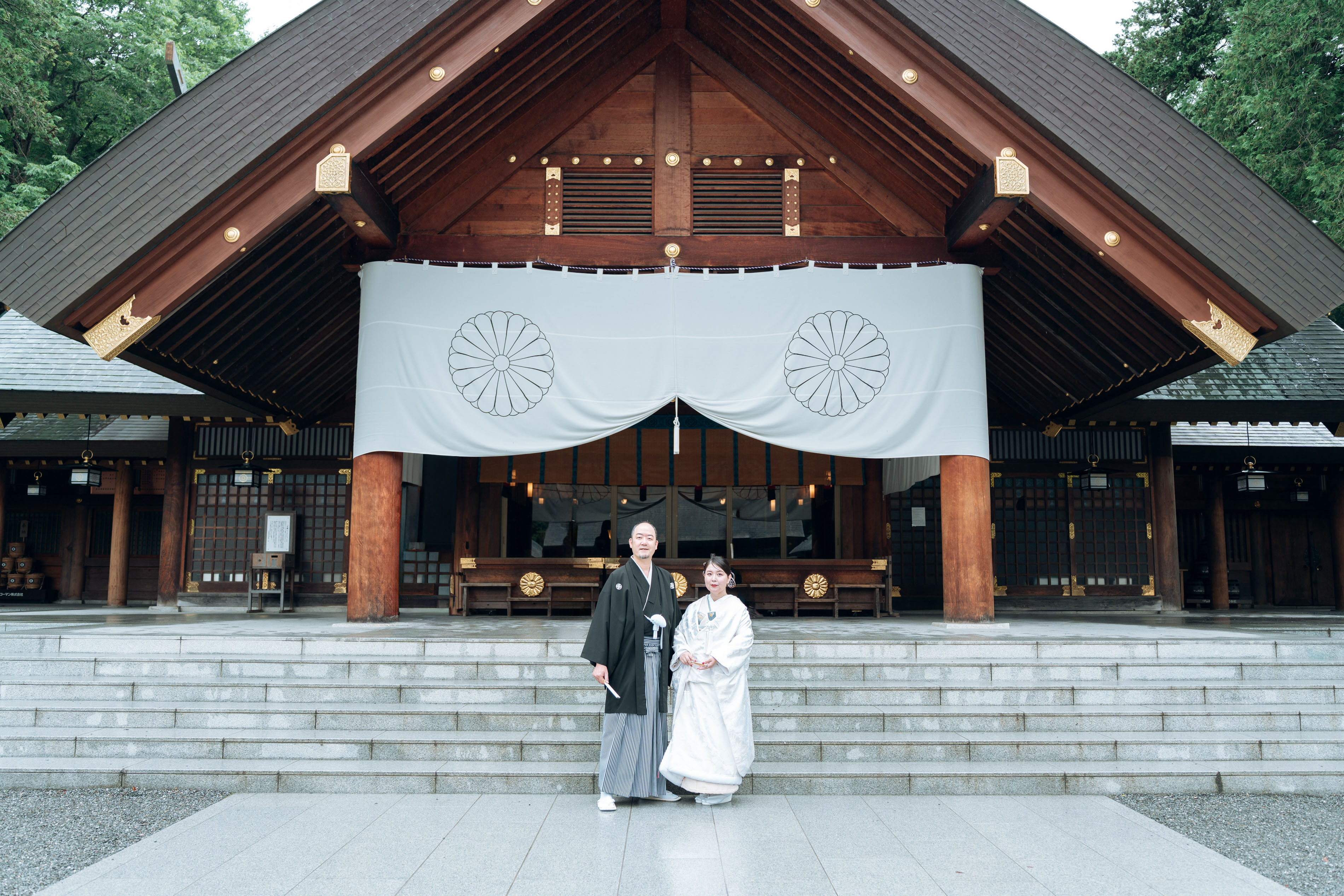【8月】の北海道神宮で紡ぐ、おふたりの誓い