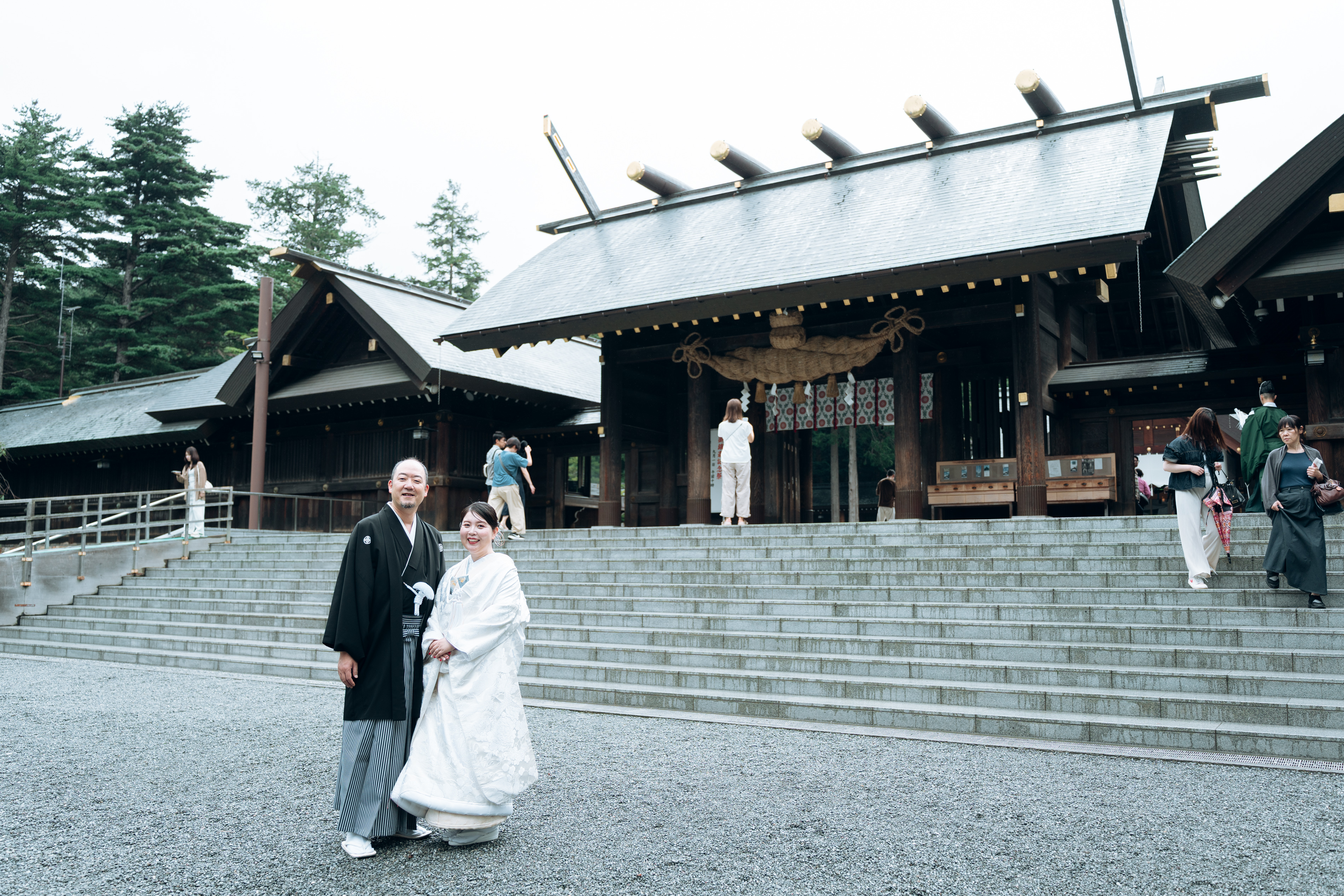 【8月】の北海道神宮で紡ぐ、おふたりの誓い