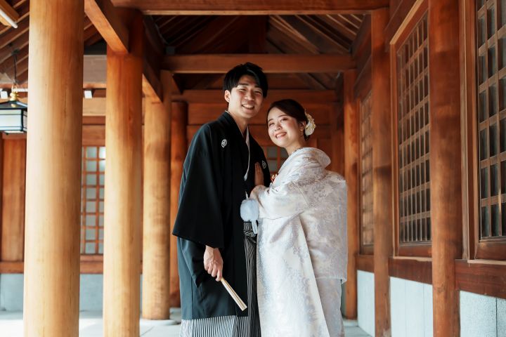 【北海道神宮でのご結婚式レポ★】気になる ”和婚” の当日の流れをご案内します♪