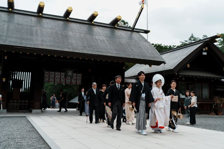 【北海道神宮でのご結婚式レポ★】気になる ”和婚” の当日の流れをご案内します♪