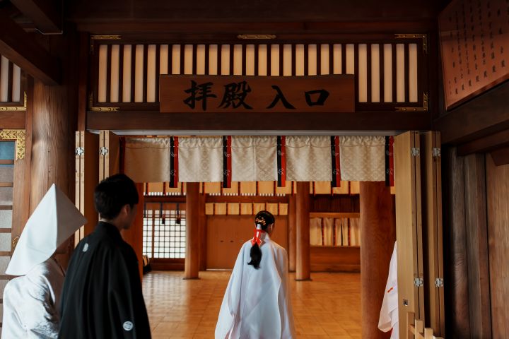 【北海道神宮でのご結婚式レポ★】気になる ”和婚” の当日の流れをご案内します♪