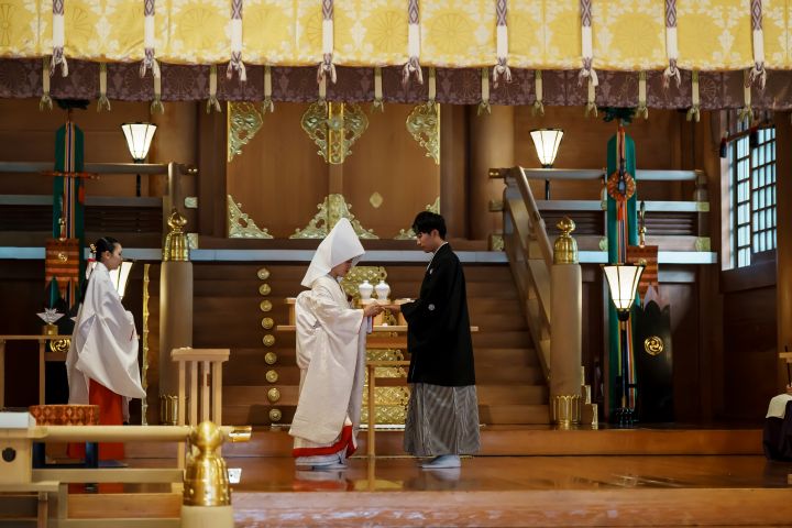 【北海道神宮でのご結婚式レポ★】気になる ”和婚” の当日の流れをご案内します♪