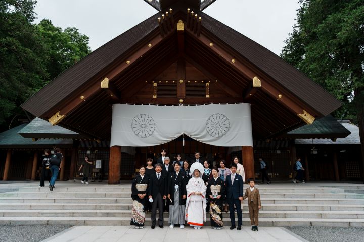 【北海道神宮でのご結婚式レポ★】気になる ”和婚” の当日の流れをご案内します♪